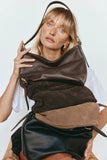 Vestirsi Eden Leather Shoulder Bag | Dark Chocolate