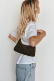 Vestirsi Ashley Crossbody Bag | Dark Chocolate Suede
