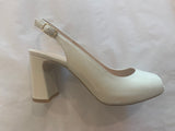 Nick Patent Heel - Ivory