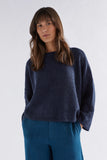 Agna Sweater Steel Blue