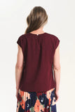 Olga De Polga Helena Tee | Claret