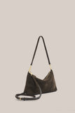 Vestirsi Ashley Crossbody Bag | Dark Chocolate Suede