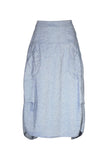 Olga De Polga Milwaukee Linen Skirt | Venice Beach Blue