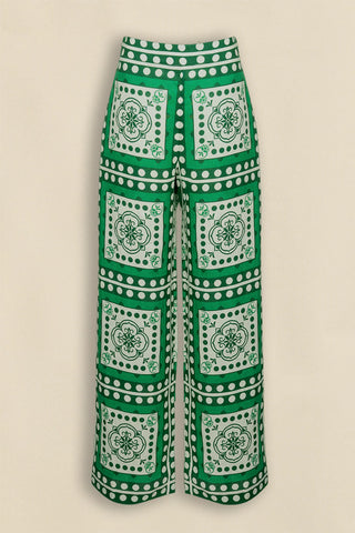 Gesture Pant | Parrot Scarf