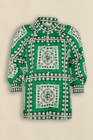 Inspire Top - Parrot Scraf