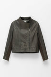 LADER LEATHER JACKET Tarmac
