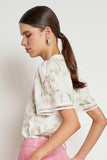 Zoe Kratzmann Charm Top | Painterly Bloom
