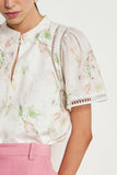 Zoe Kratzmann Charm Top | Painterly Bloom