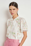 Zoe Kratzmann Charm Top | Painterly Bloom