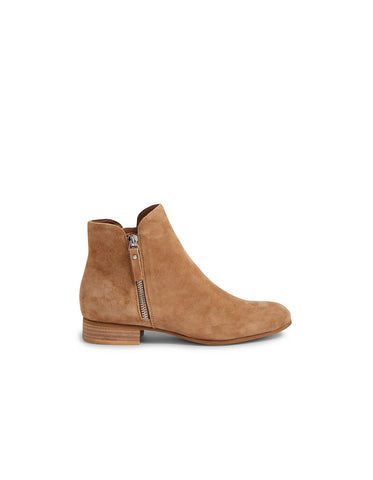 Django and Juliette Fabian Ankle Boot | Brown Suede