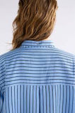 Elk Hadi Shirt | Chambray Stripe