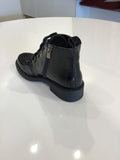 Asteropa Black Patent Embellished Boot