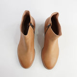 Django and Juliette Mocka Leather Boot | Tan