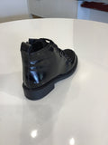 Asteropa Black Patent Embellished Boot