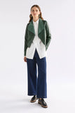 Fine Leather Jacket Milan Green