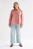 Elk Salli Organic Cotton Shirt | Clay Pink