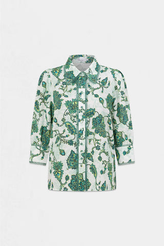 Zoe Kratzmann Serenade Top | Garden Paisley
