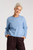 Olga De Polga Aspen Knit Alpaca Sweater | Baby Blue (Copy)