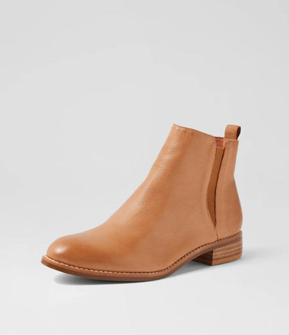 Django and Juliette Nakata Ankle Boot | Brown Leather