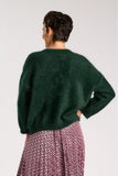Olga De Polga Geneva Knit Sweater in Angora
