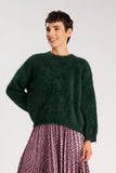 Olga De Polga Geneva Knit Sweater in Angora