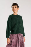 Olga De Polga Geneva Knit Sweater in Angora