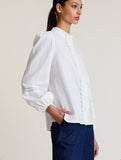 TWIN LACE BLOUSE IVORY