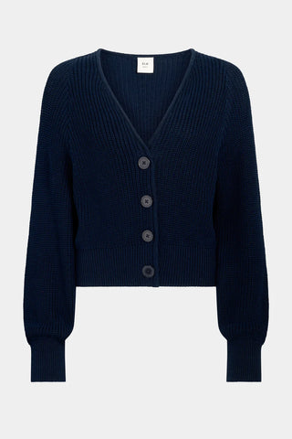 Elk Saari Cardigan | Navy