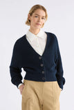 Elk Saari Cardigan | Navy