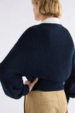 Elk Saari Cardigan | Navy