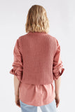 Elk Arp Organic Cotton Vest | Clay Pink