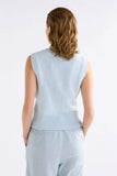 Elk Mikkel Organic Cotton Vest | Pearl Blue