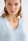 Elk Mikkel Organic Cotton Vest | Pearl Blue