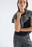 ELK Naya Knit Vest | Black