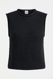 ELK Naya Knit Vest | Black