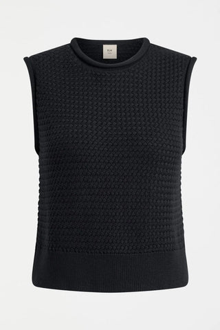 ELK Naya Knit Vest | Black
