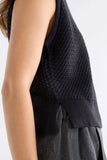 ELK Naya Knit Vest | Black