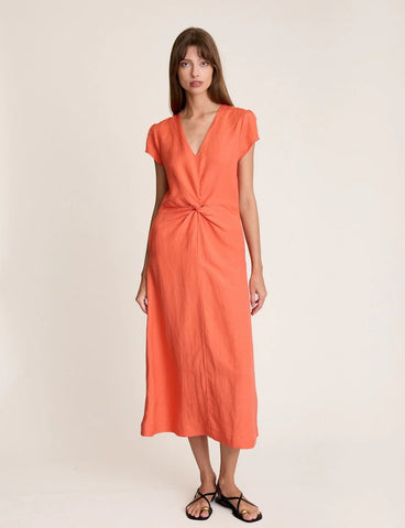 State Of Embrace Knot Dress | Coral