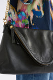Elk Dreii  Envelope Crossbody Bag | Black