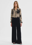 Morrison Aurora Velvet Blouse Pant | Black