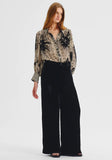 Morrison Aurora Velvet Blouse Pant | Black