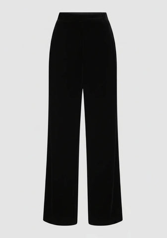 Morrison Aurora Velvet Blouse Pant | Black