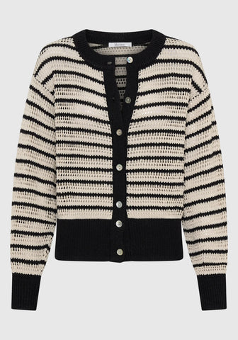 Morrison Clover Knit Stripe Cardigan