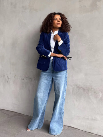 Zoe Kratzmann Glace Jacket | Sapphire