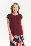 Olga De Polga Helena Tee | Claret