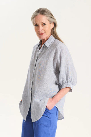 Olga de Polga Sienna Blouse | Blue