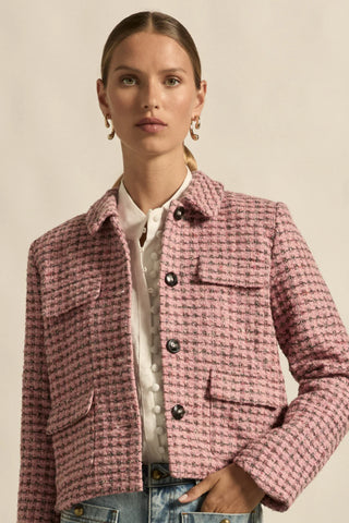 adjoin jacket - rose boucle