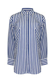 agile top - navy stripe