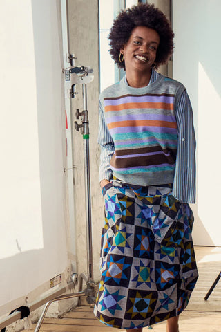 Veda Milwaukee Skirt Night in Fine Cord