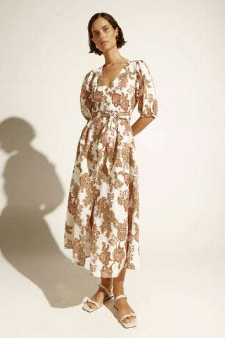 ebb dress - K'gari Cream